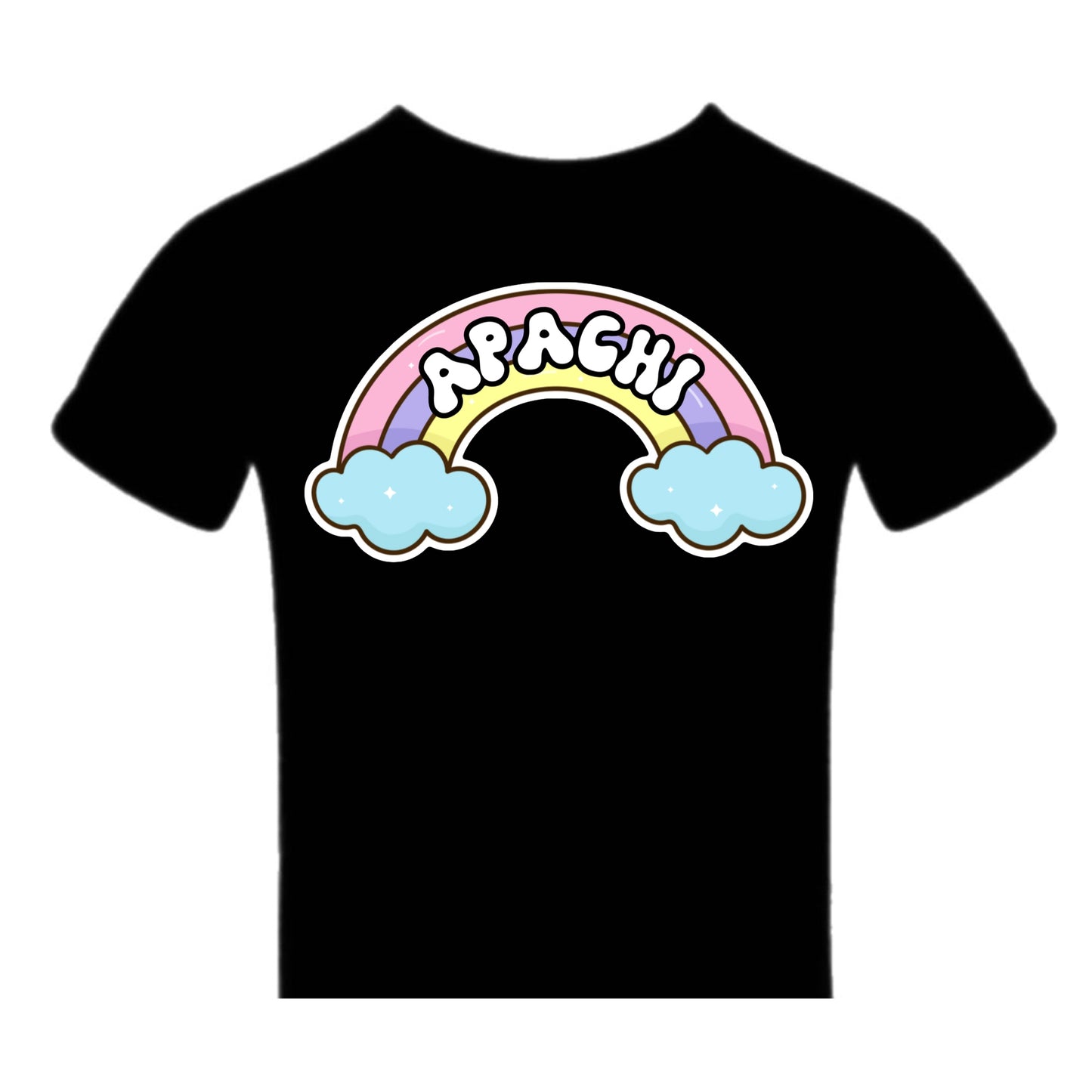 Girls Apachi rainbow tee