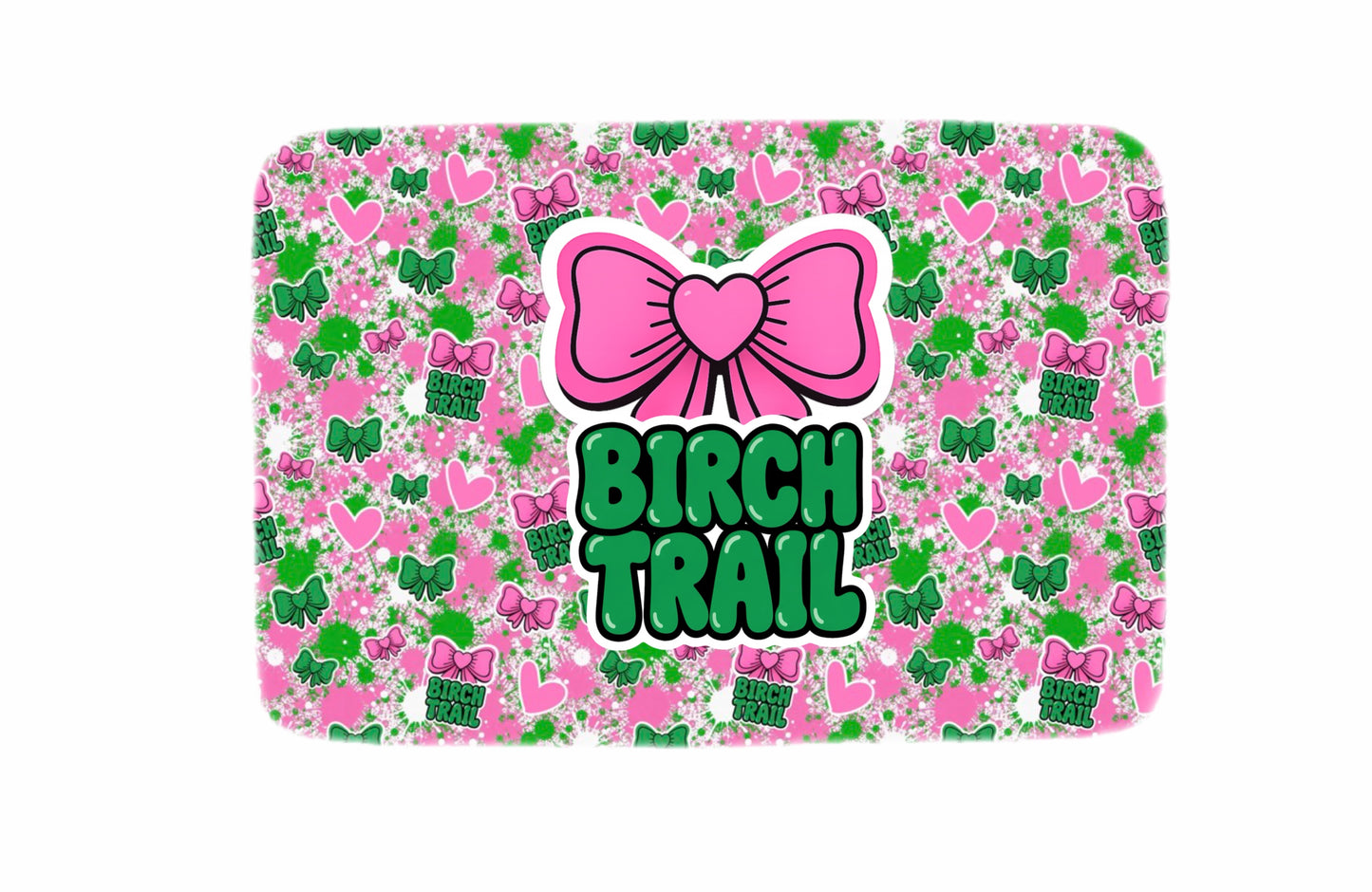 Birch Trail bow floor mat