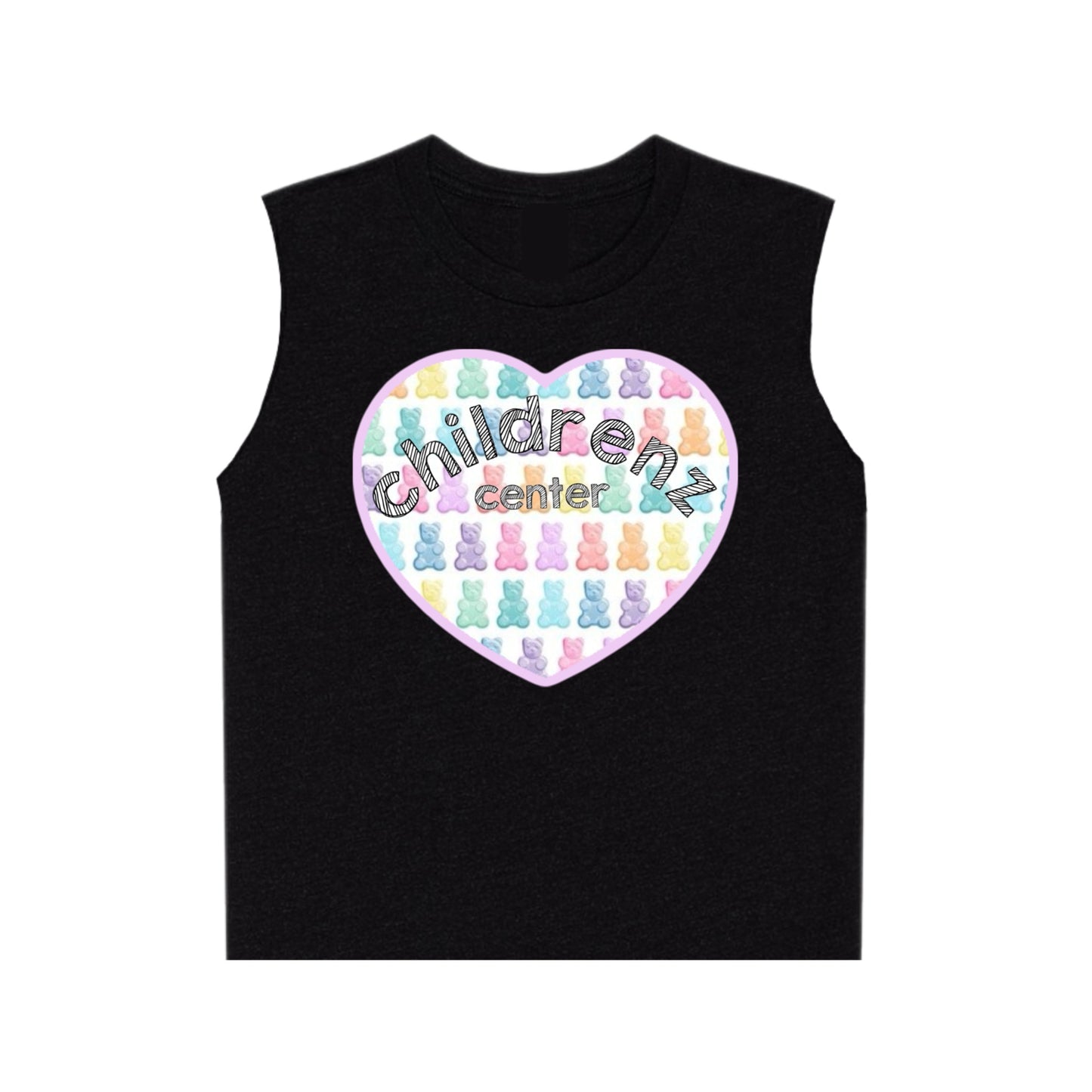 Childrenz Center Gummy Bear Heart Tank
