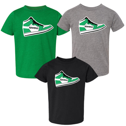 Menominee gym shoe tee