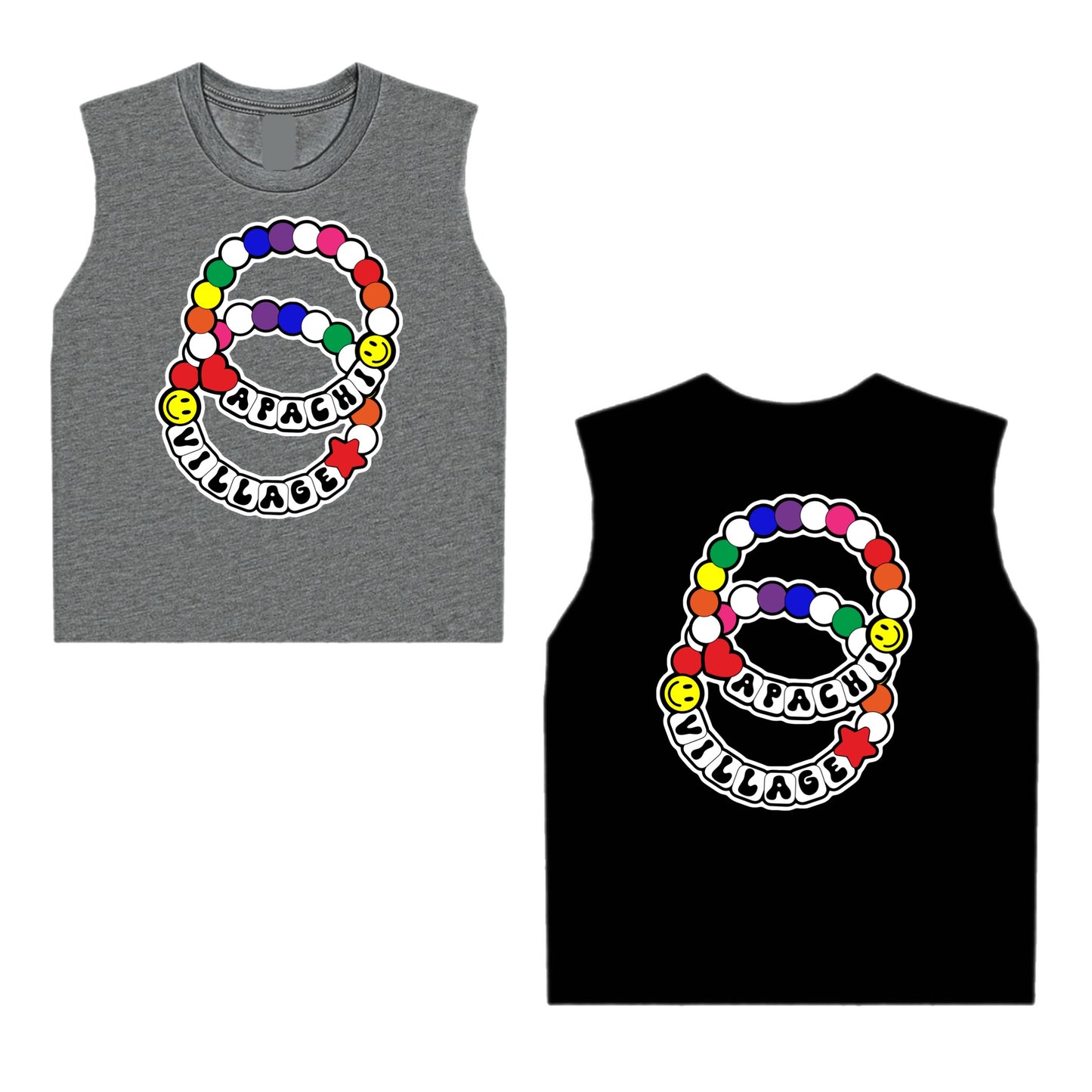 Girls Apachi Village bracelet tee