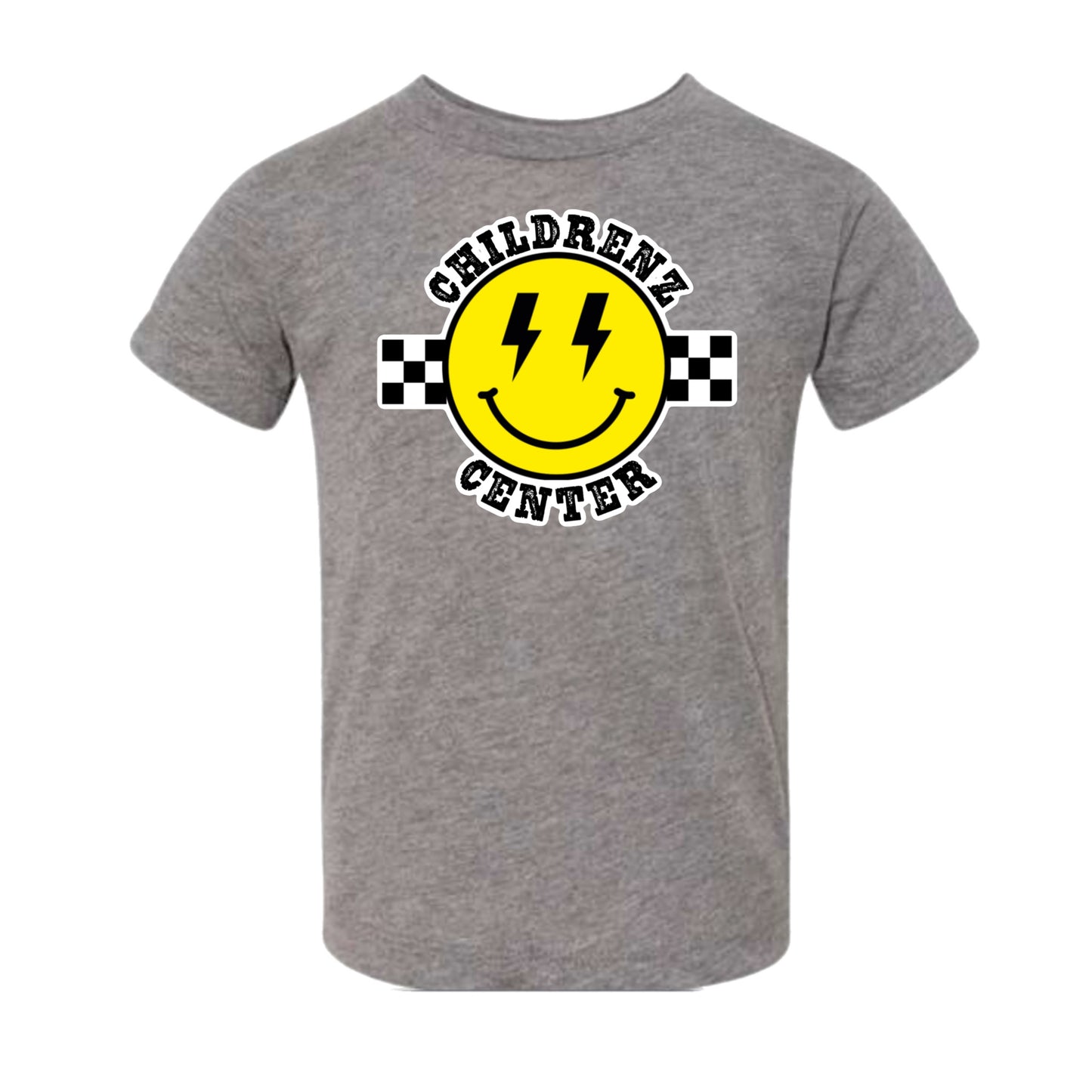 Childrenz Center bolt emoji tee