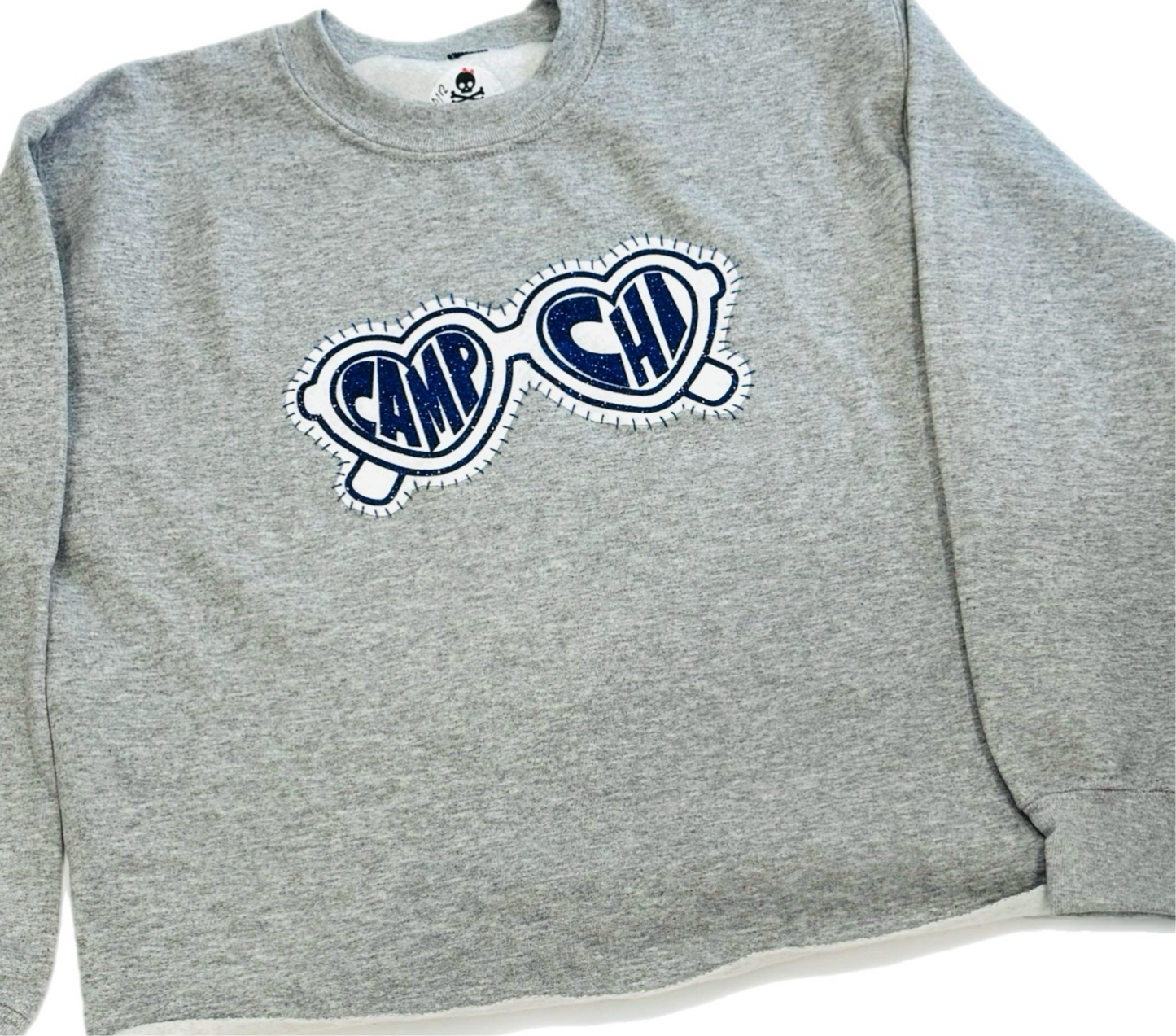 Camp cut off sweatshirt