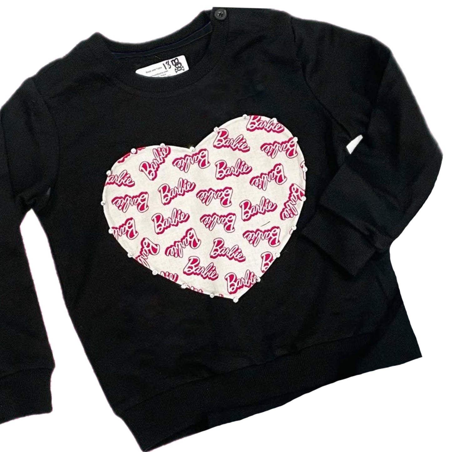 Pink doll sweatshirt