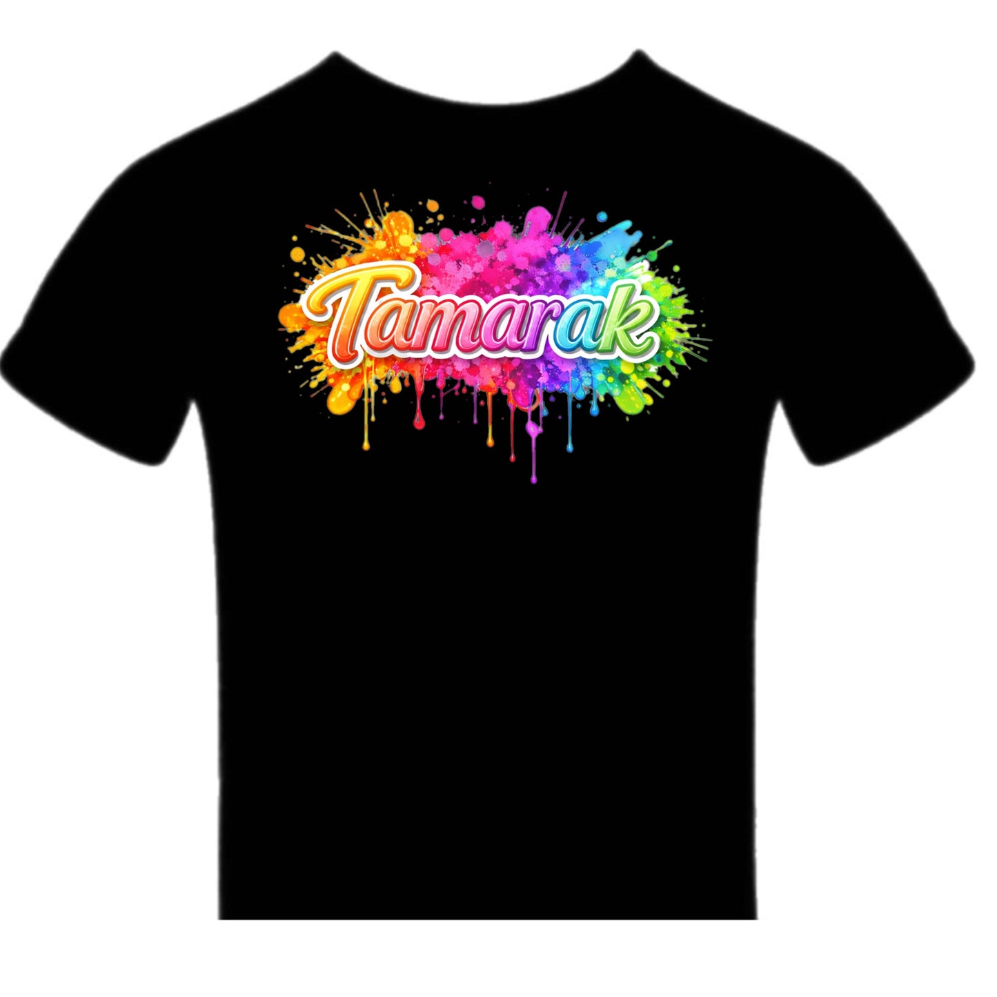 TAMARAK girls neon splatter tee