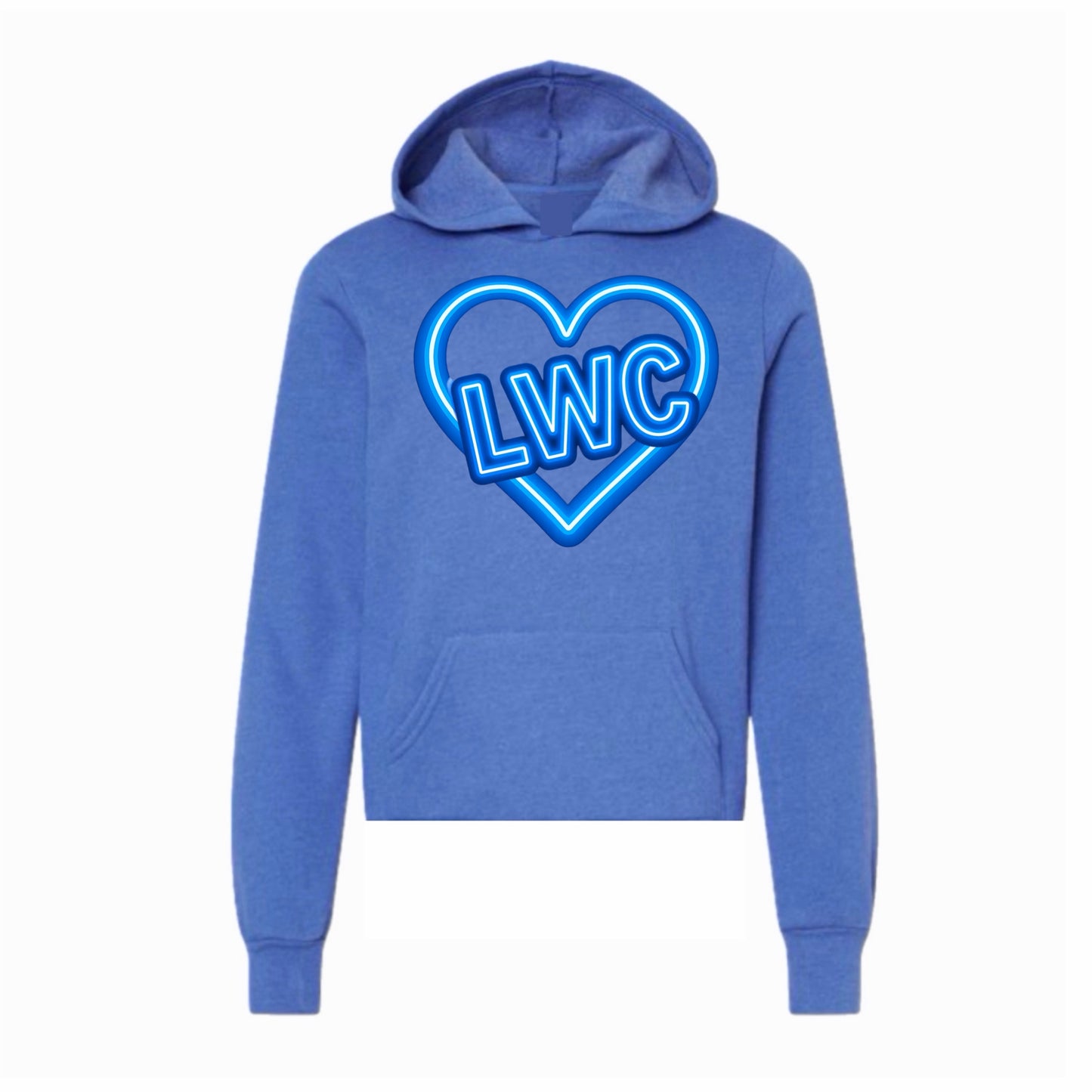 Lake of the Woods neon sign hoodie