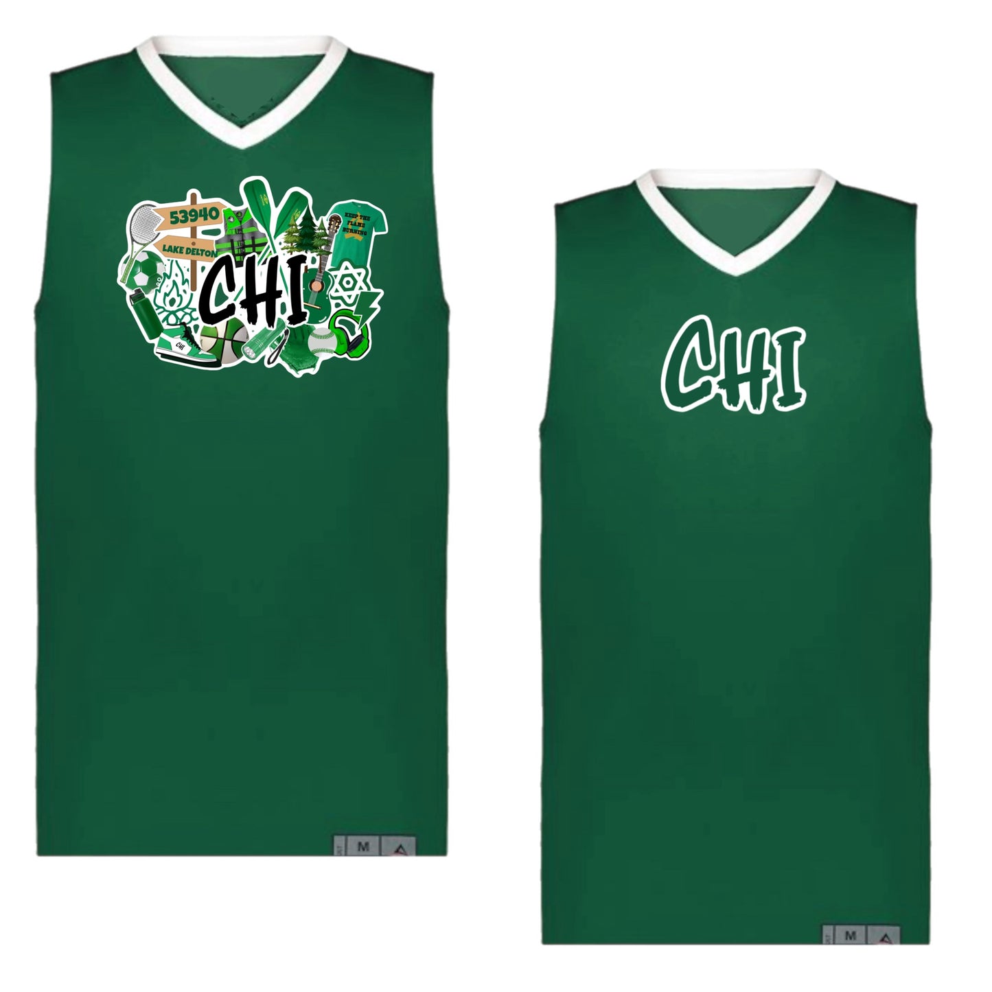 Camp Chi graffiti jersey