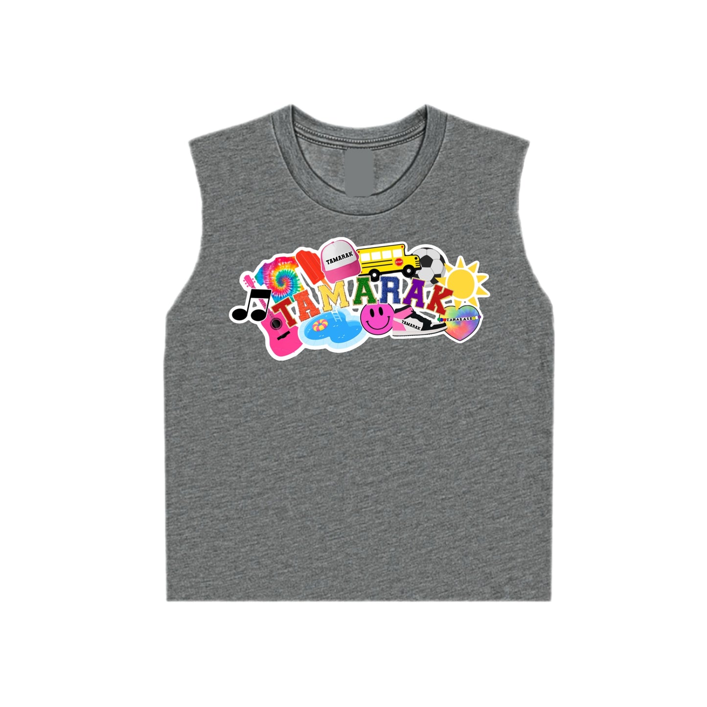 TAMARAK Girls collage tank