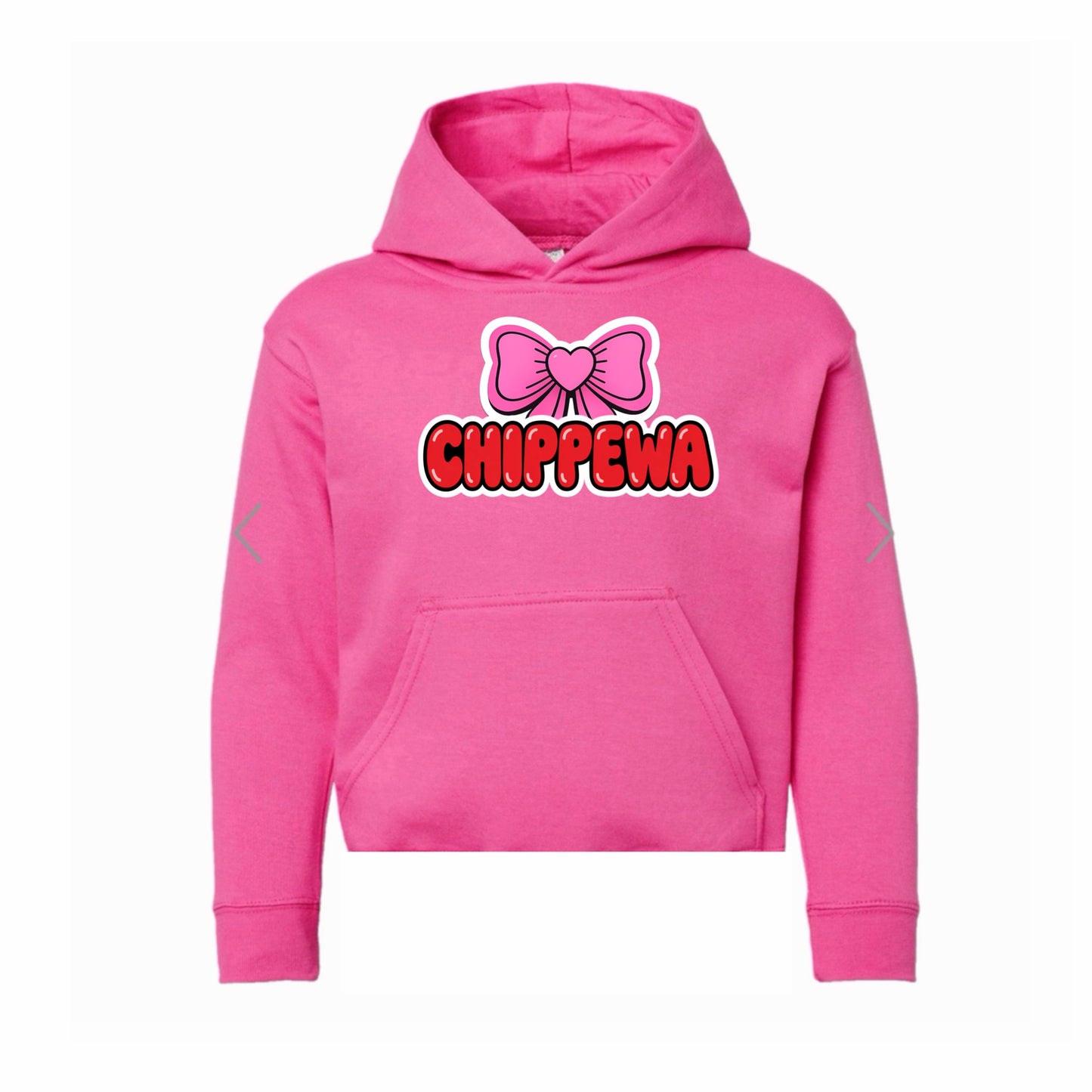 Chippewa bow hoodie