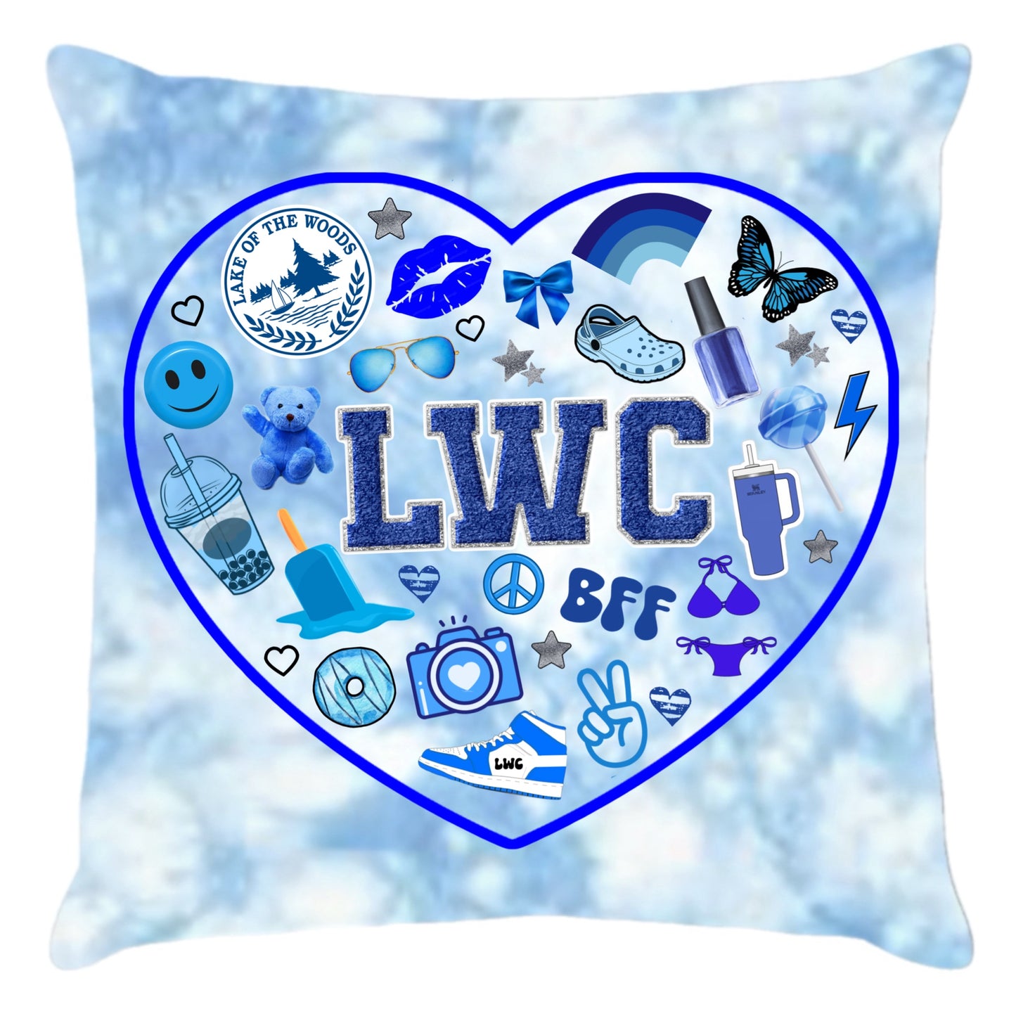Lake of the Woods throw pillow