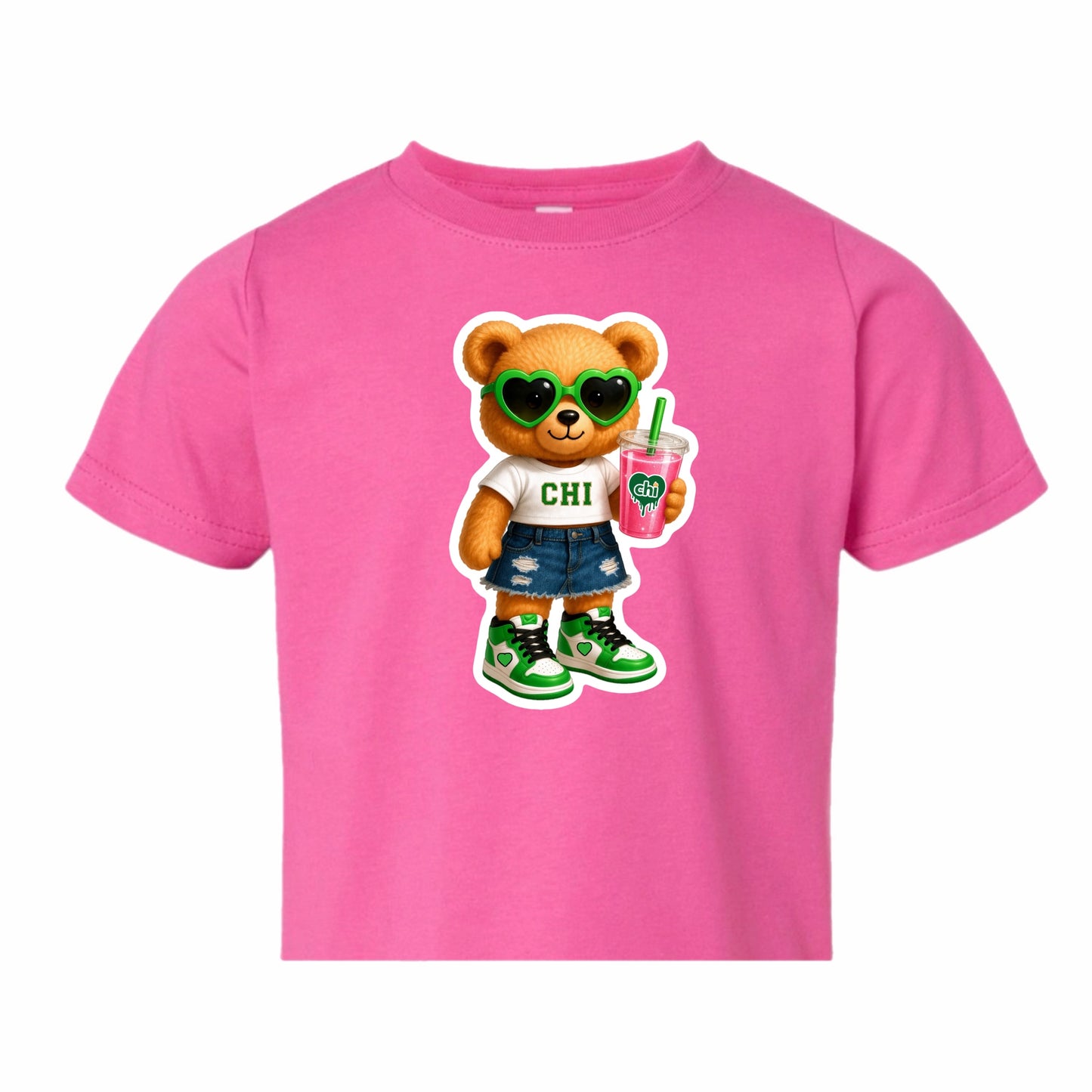 Camp Chi bear tee