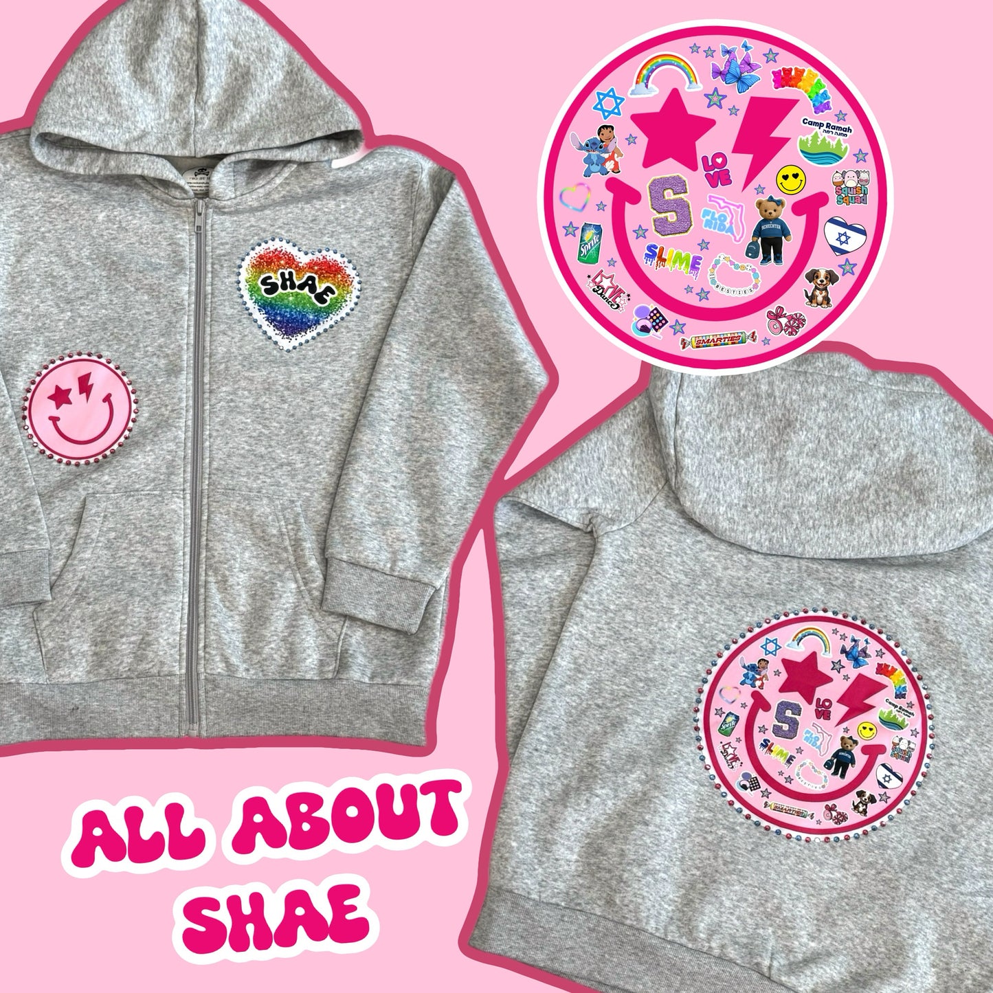 Girls ALL ABOUT ME hoodie