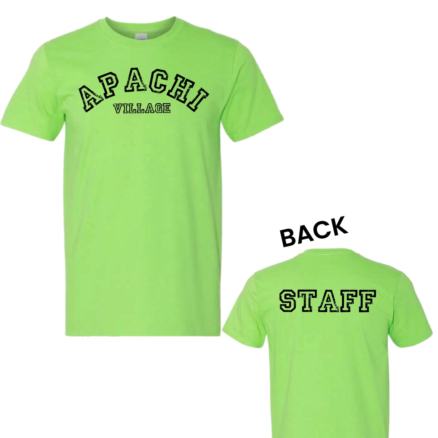 Apachi varsity staff tee