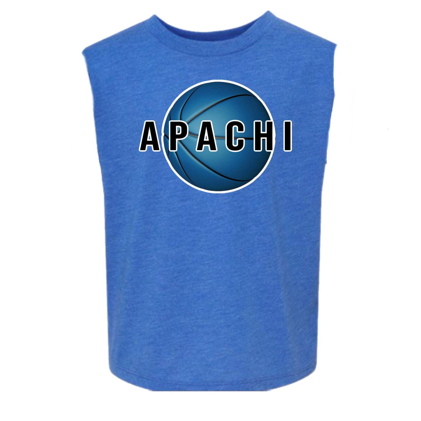 Boys Apachi basketball tank