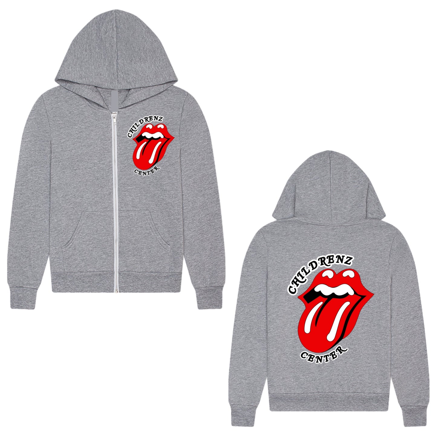 Childrenz Center rockstar zip hoodie