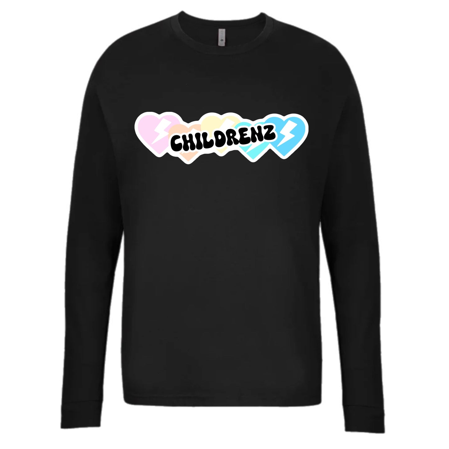 Childrenz Center Pastel Heart Adult Long Sleeve
