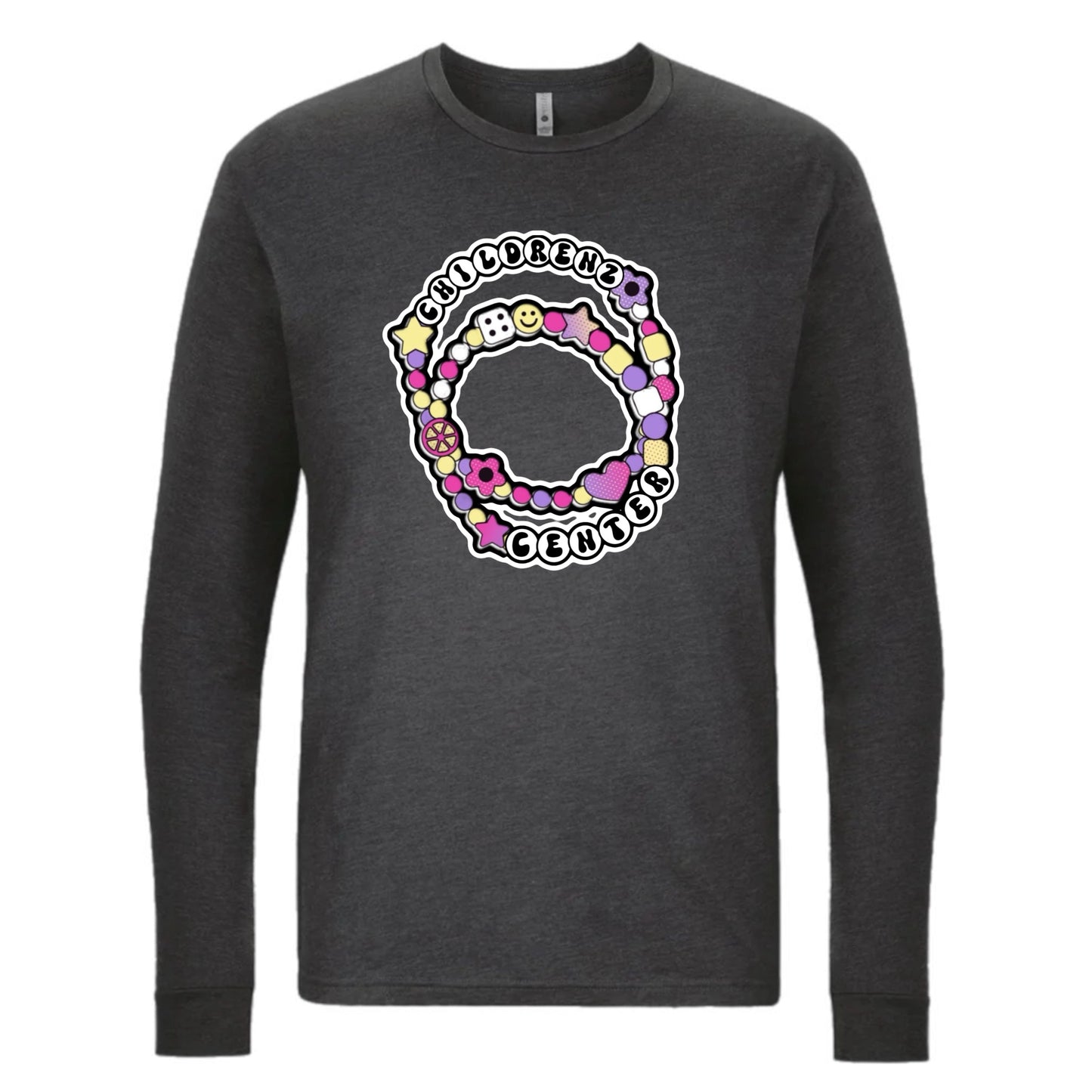 Adult Long sleeve Childrenz Center bracelet tee