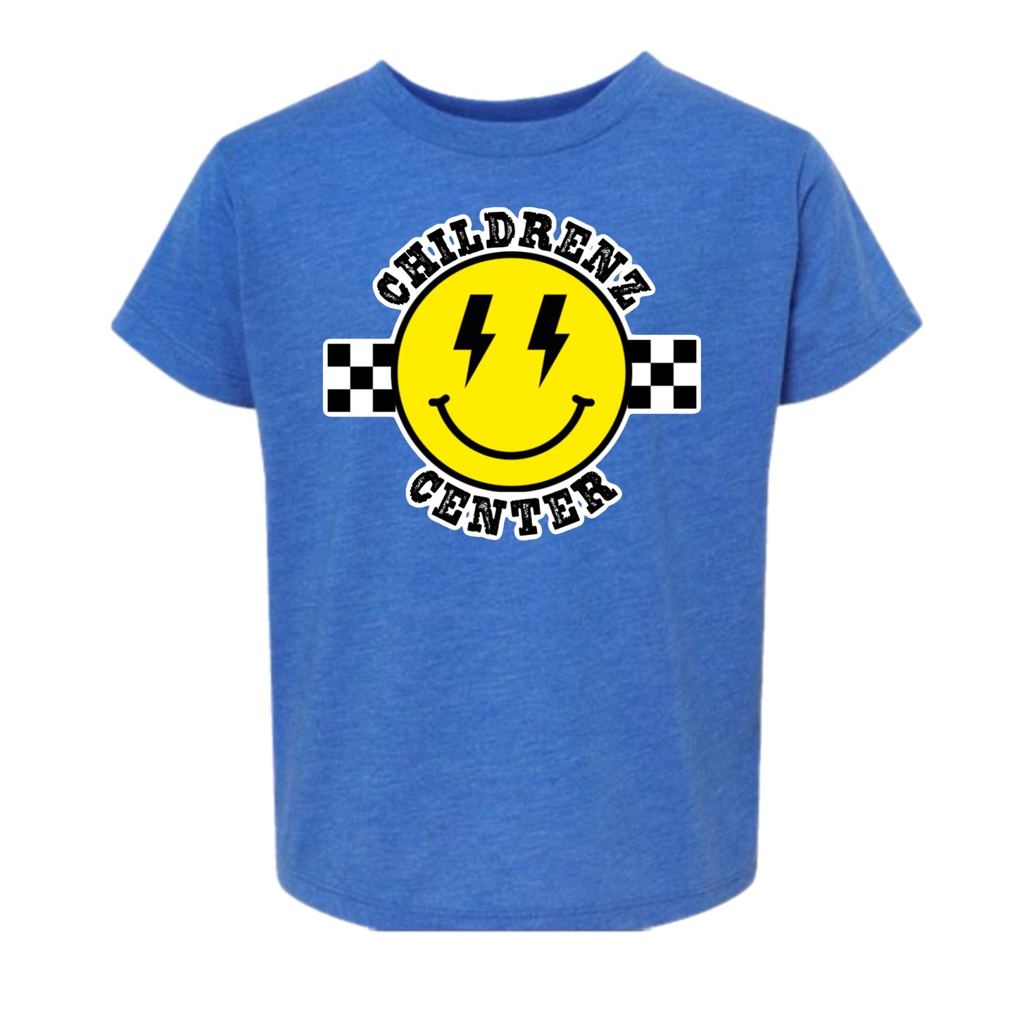 Childrenz Center bolt emoji tee
