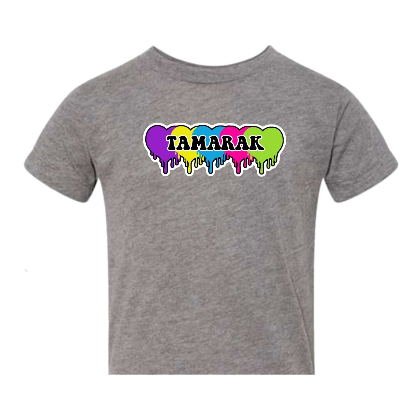 TAMARAK girls neon hearts tee