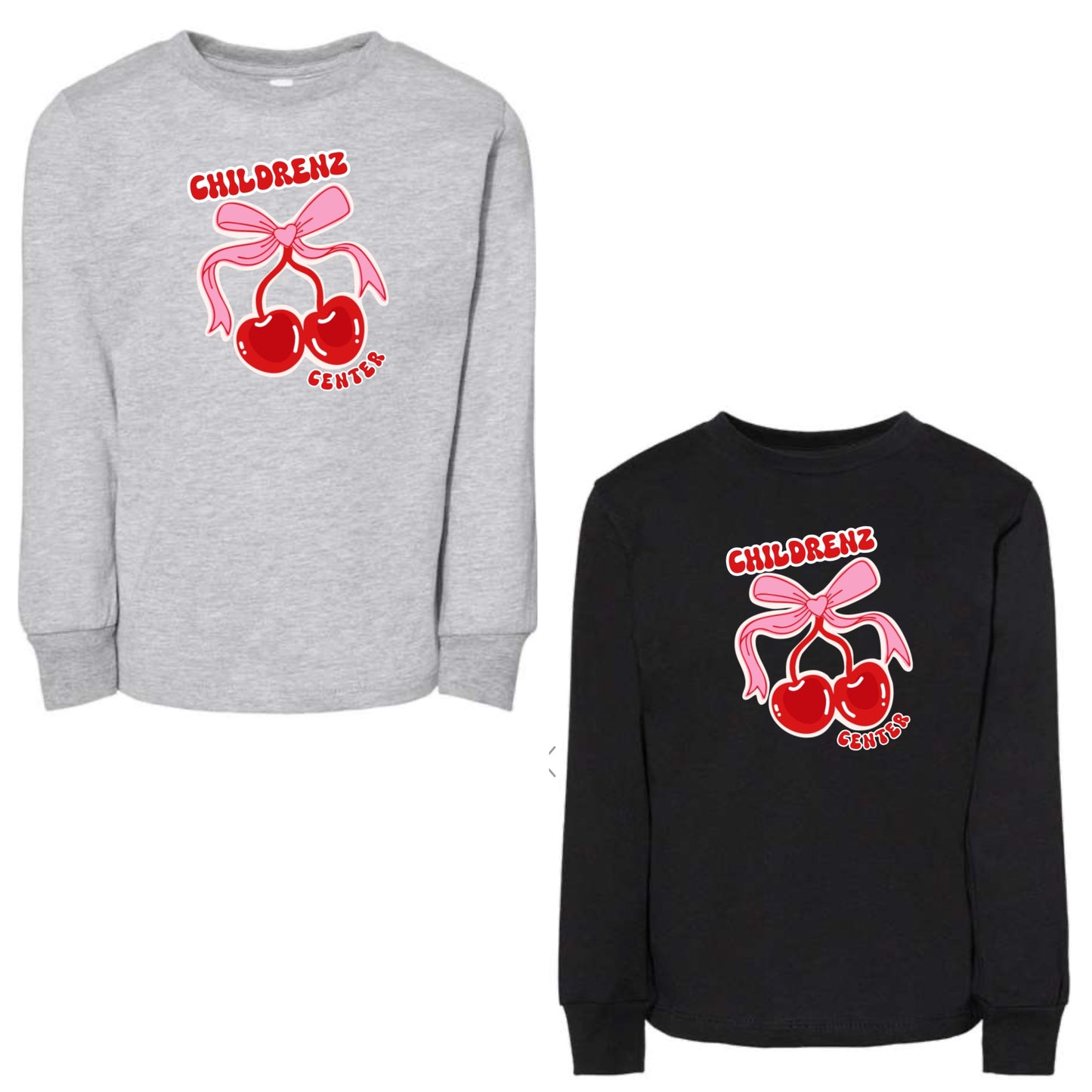 Childrenz Center cherries long sleeve tee