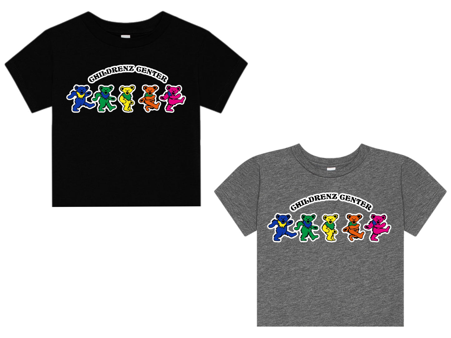 Childrenz Center girls dancing bears tee