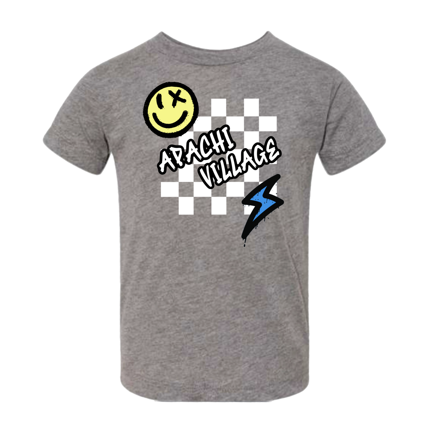 Apachi/ Apachi Villageboys checkered tee