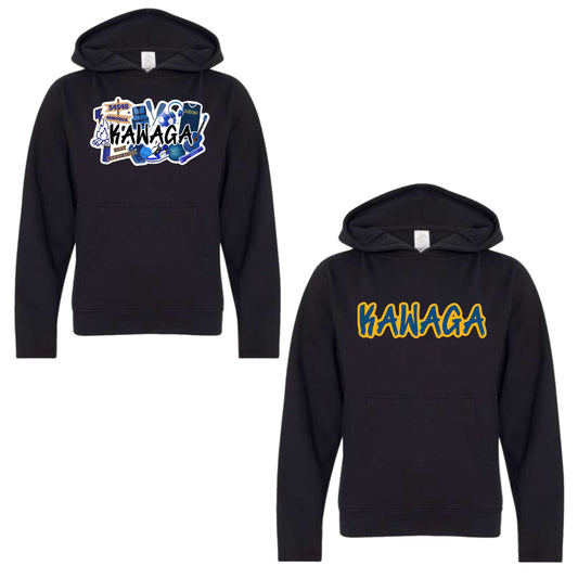 Kawaga graffiti hoodie