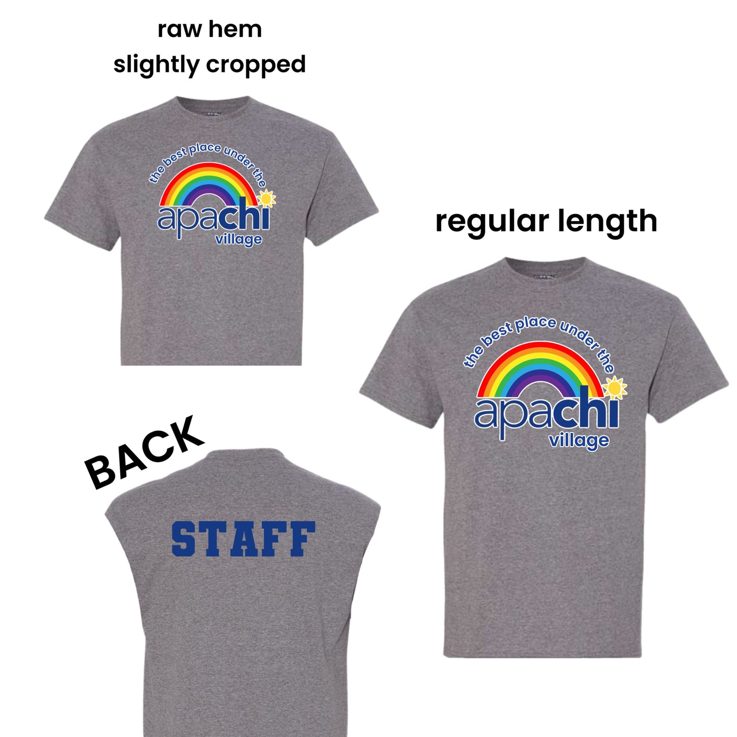 Apachi classic rainbow staff tee