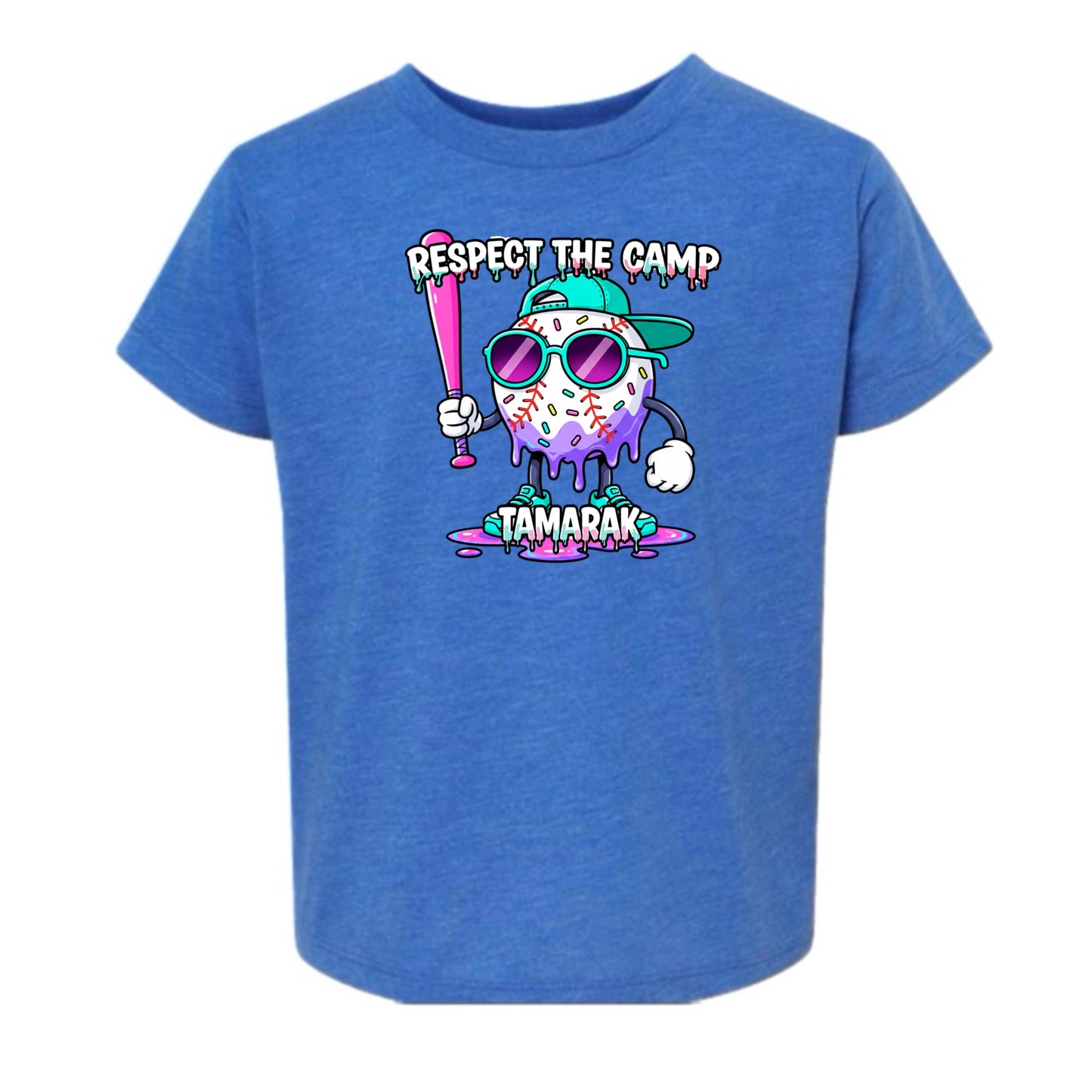 Tamarak boys “respect the camp” tee