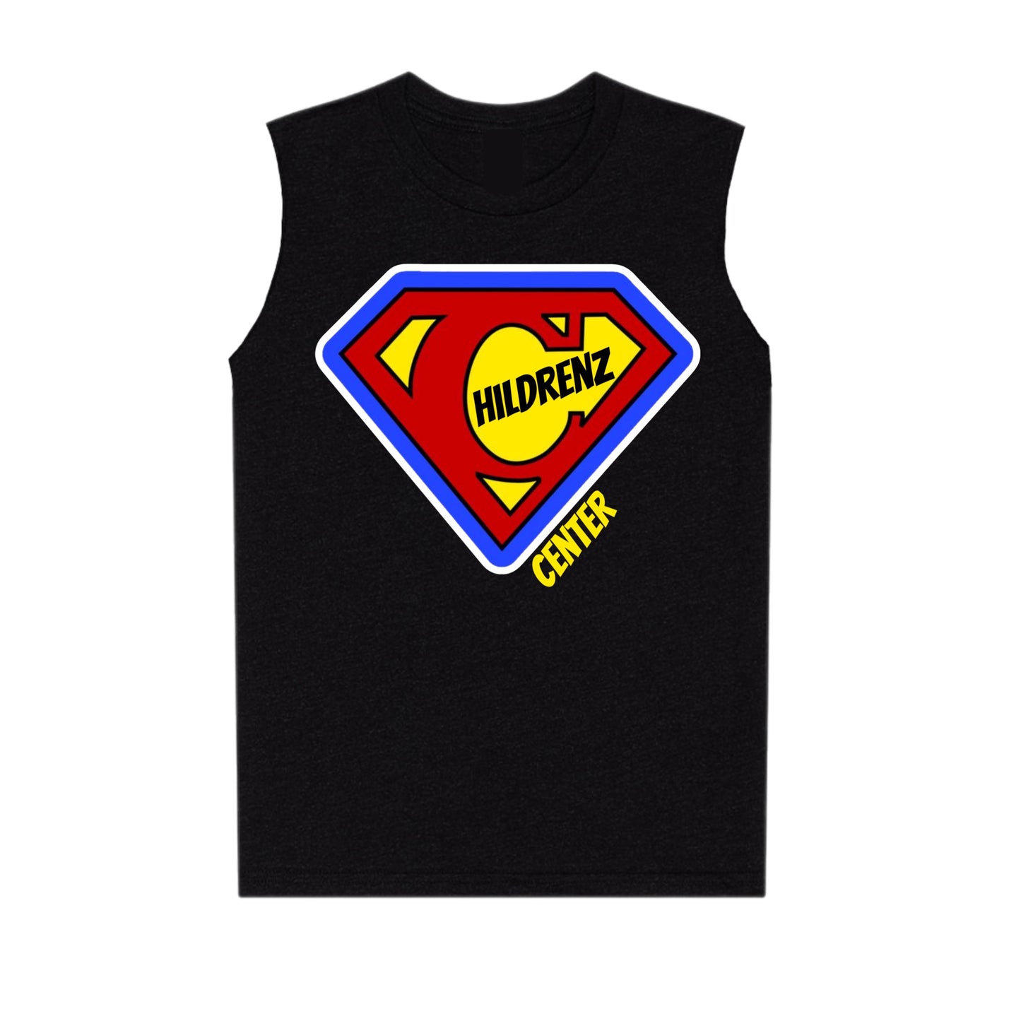Childrenz Center superhero tank