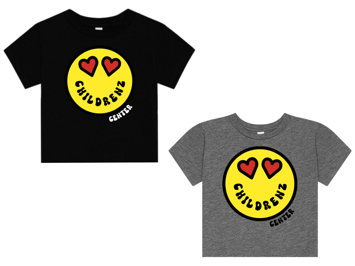 Childrenz Center heart eyes tee