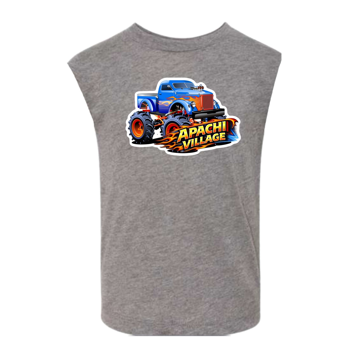 APACHI/ APACHI VILLAGE boys monster truck tank