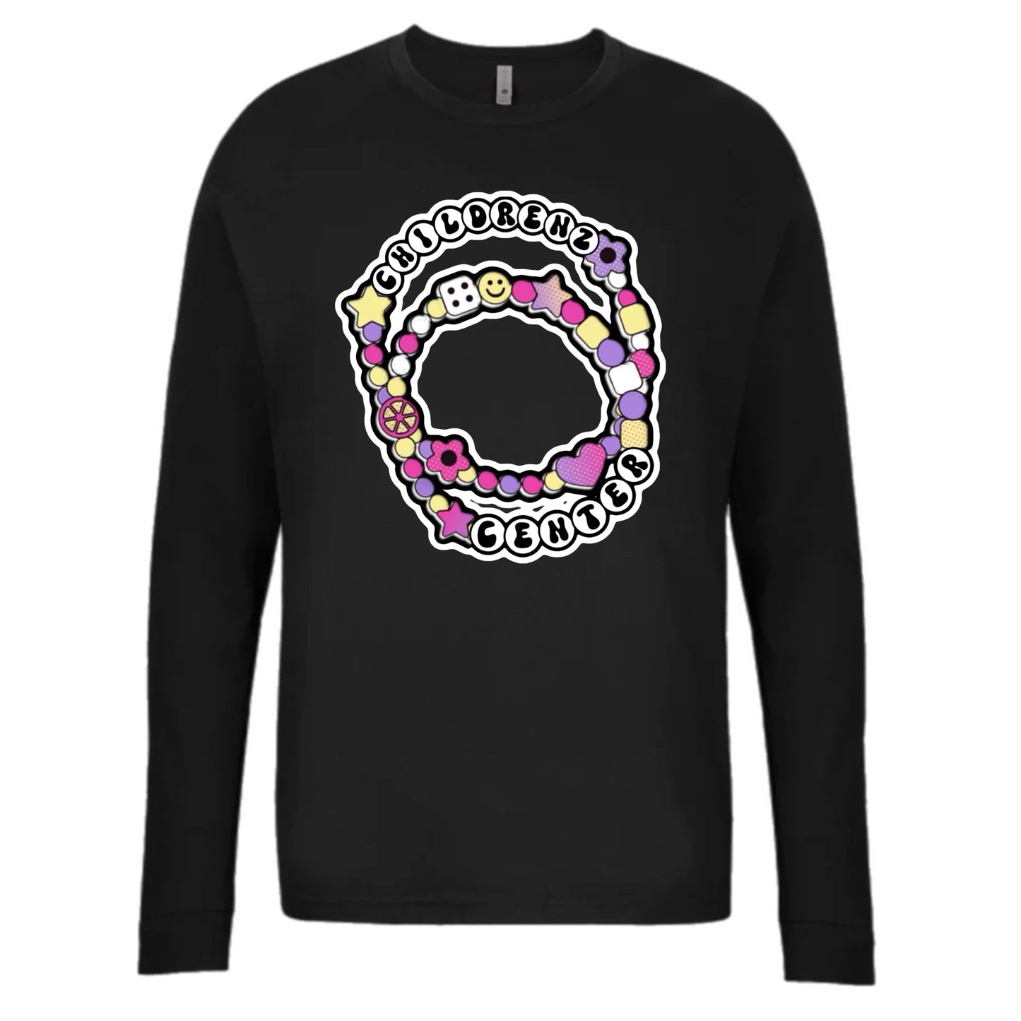 Adult Long sleeve Childrenz Center bracelet tee