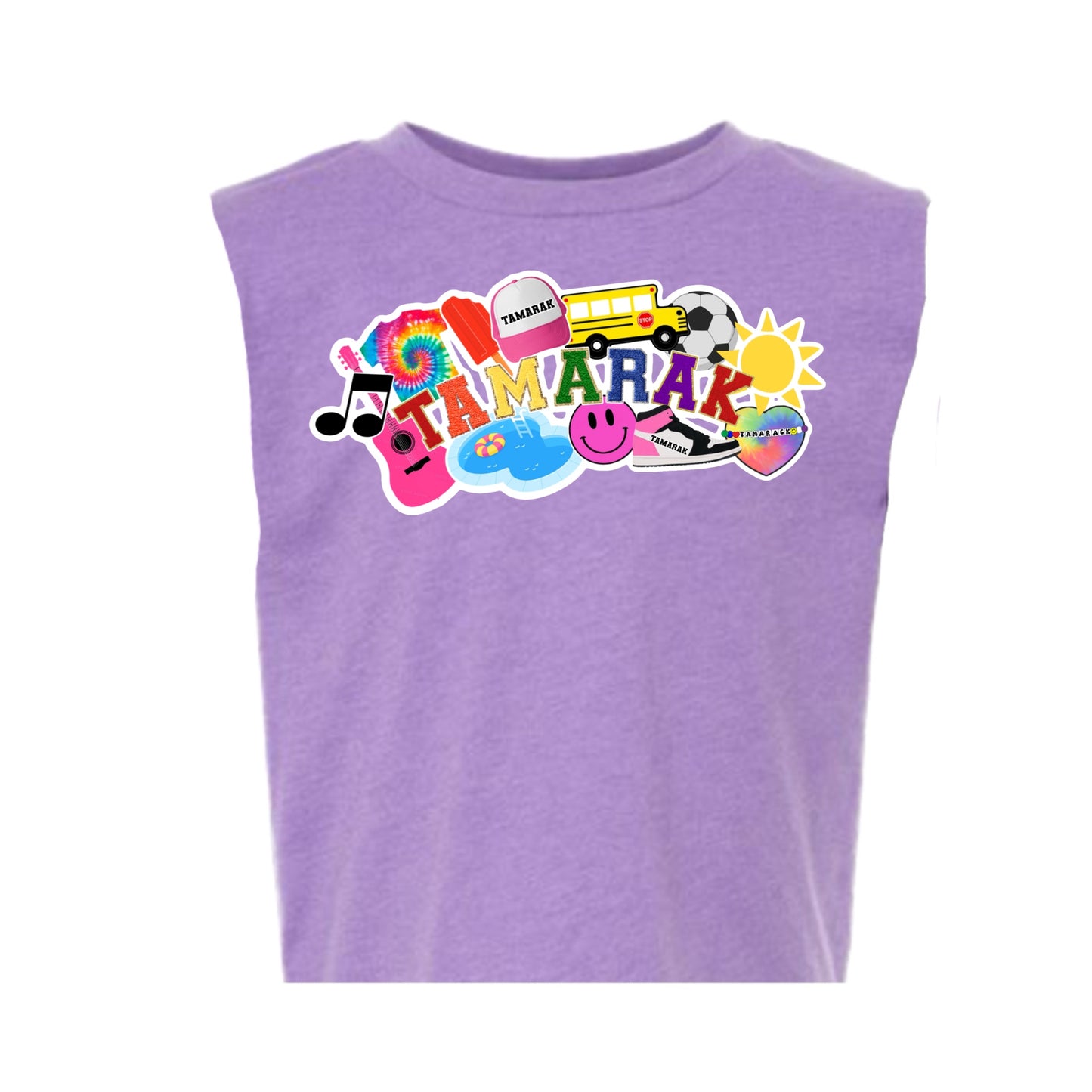 TAMARAK Girls collage tank