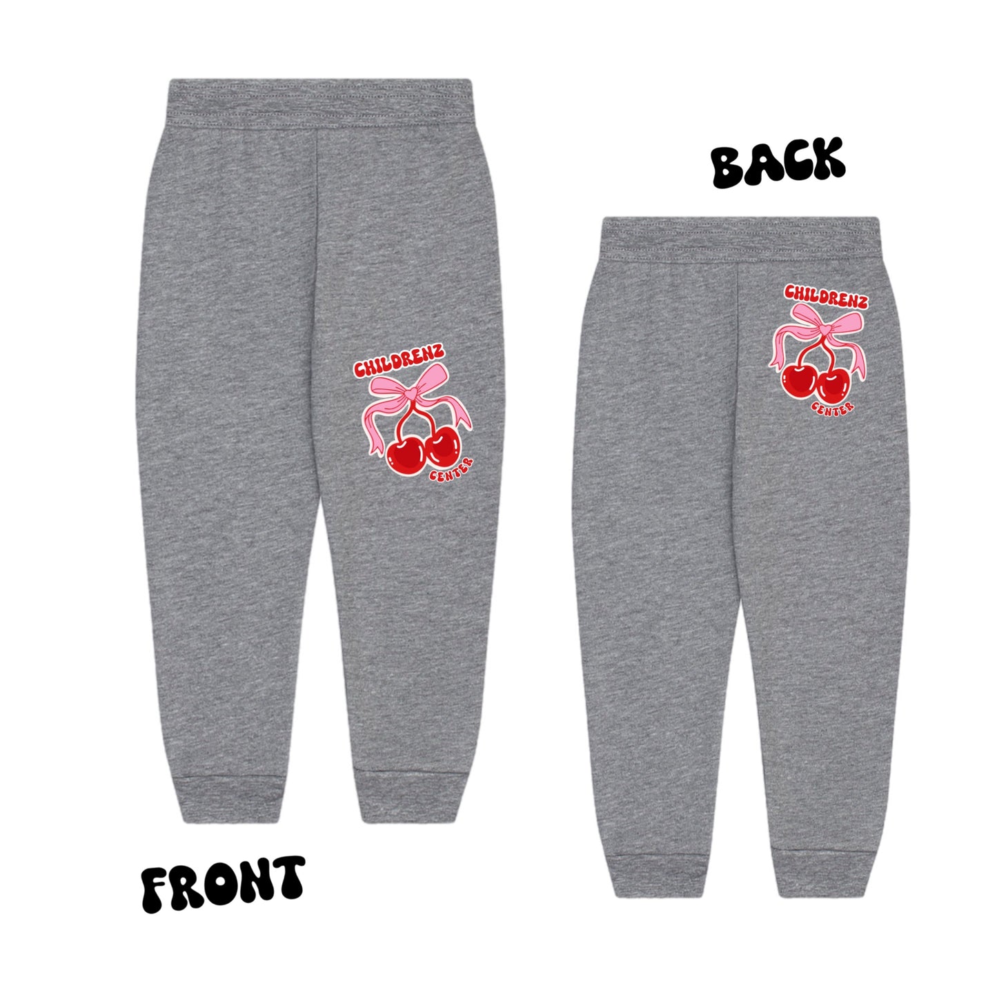 Childrenz Center cherries joggers