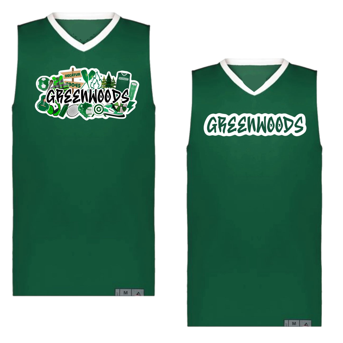 Greenwoods graffiti jersey