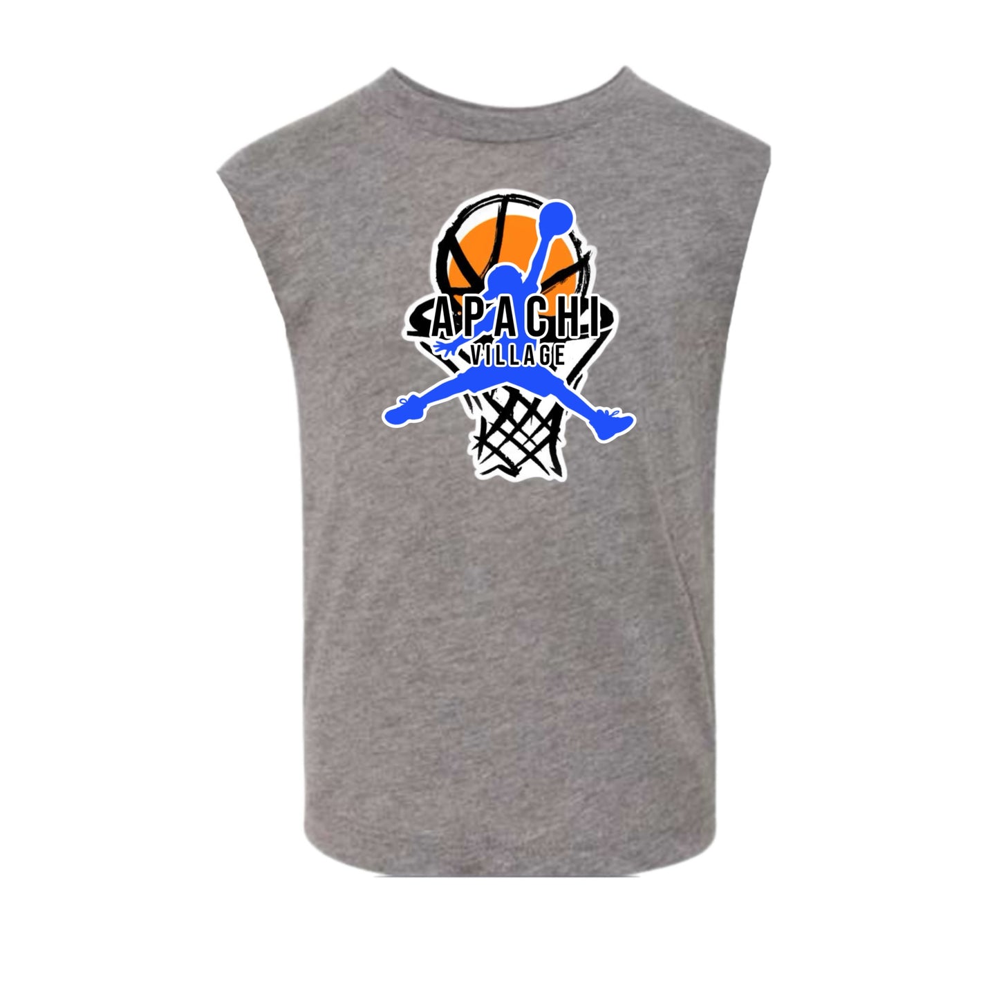 APACHI/ APACHI VILLAGE boys basketball tank