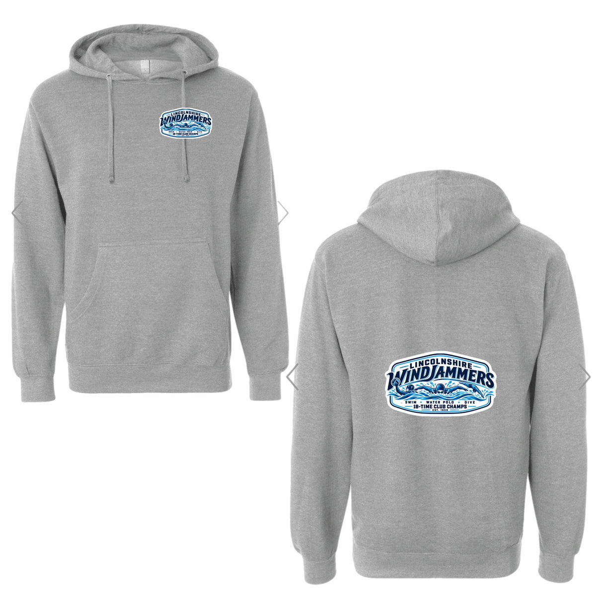 Swim club champs hoodie