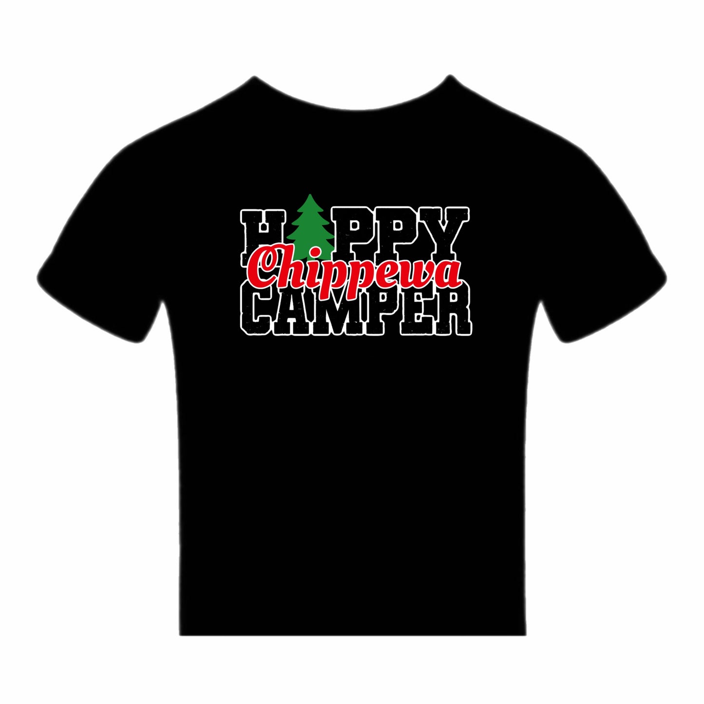 Chippewa happy camper tee