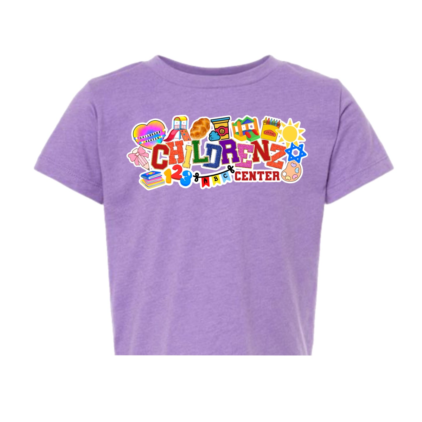 Childrenz Center girls collage tee
