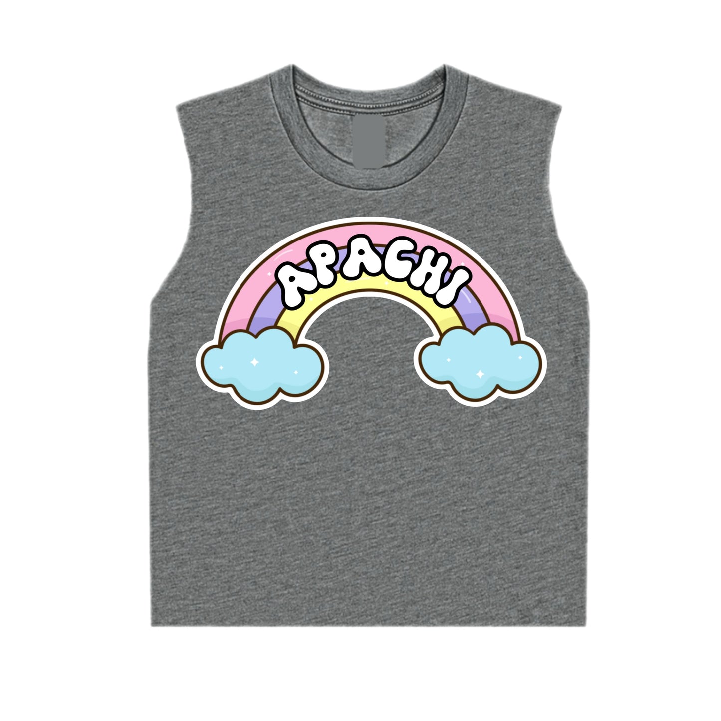 Girls Apachi rainbow tank