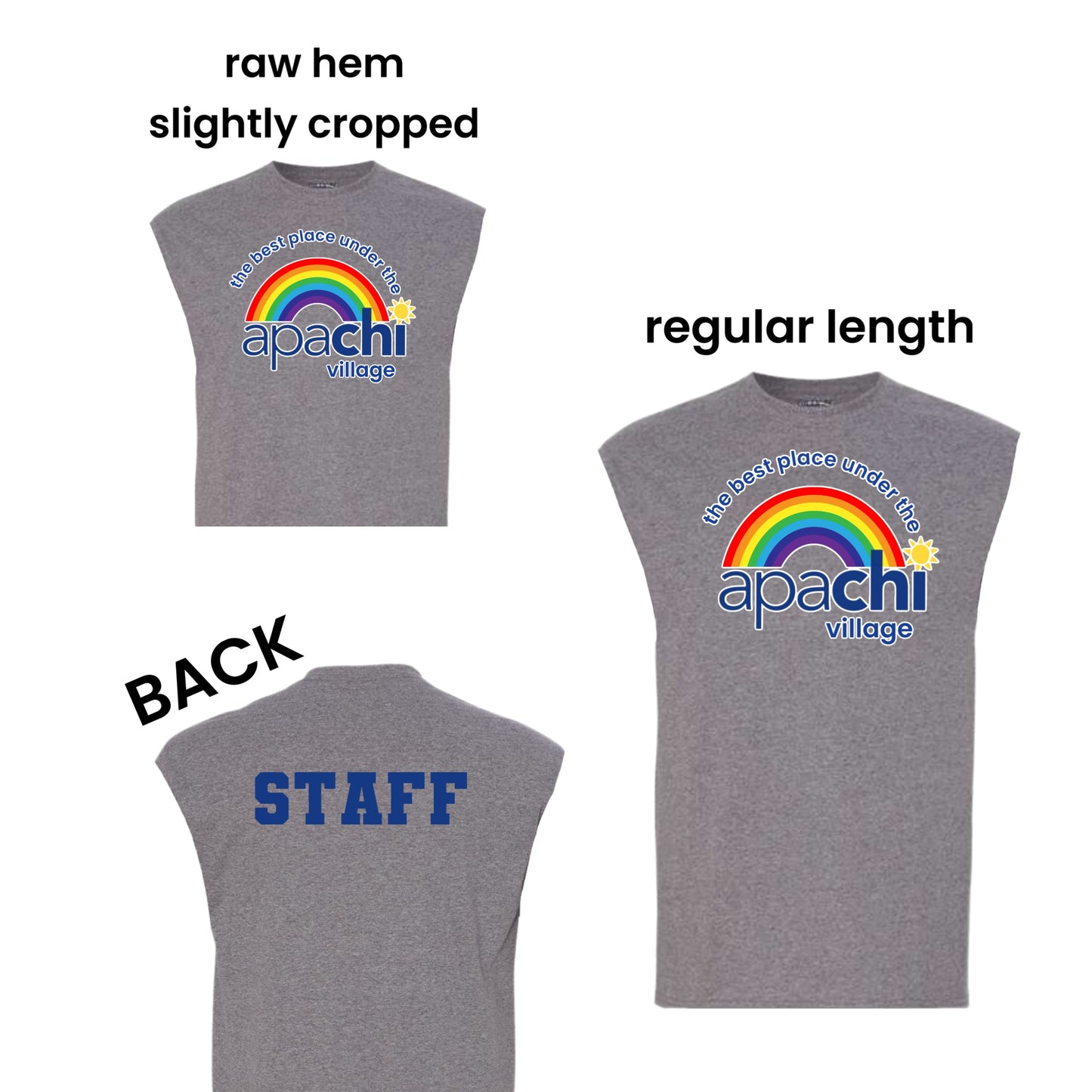 Apachi classic rainbow staff tank