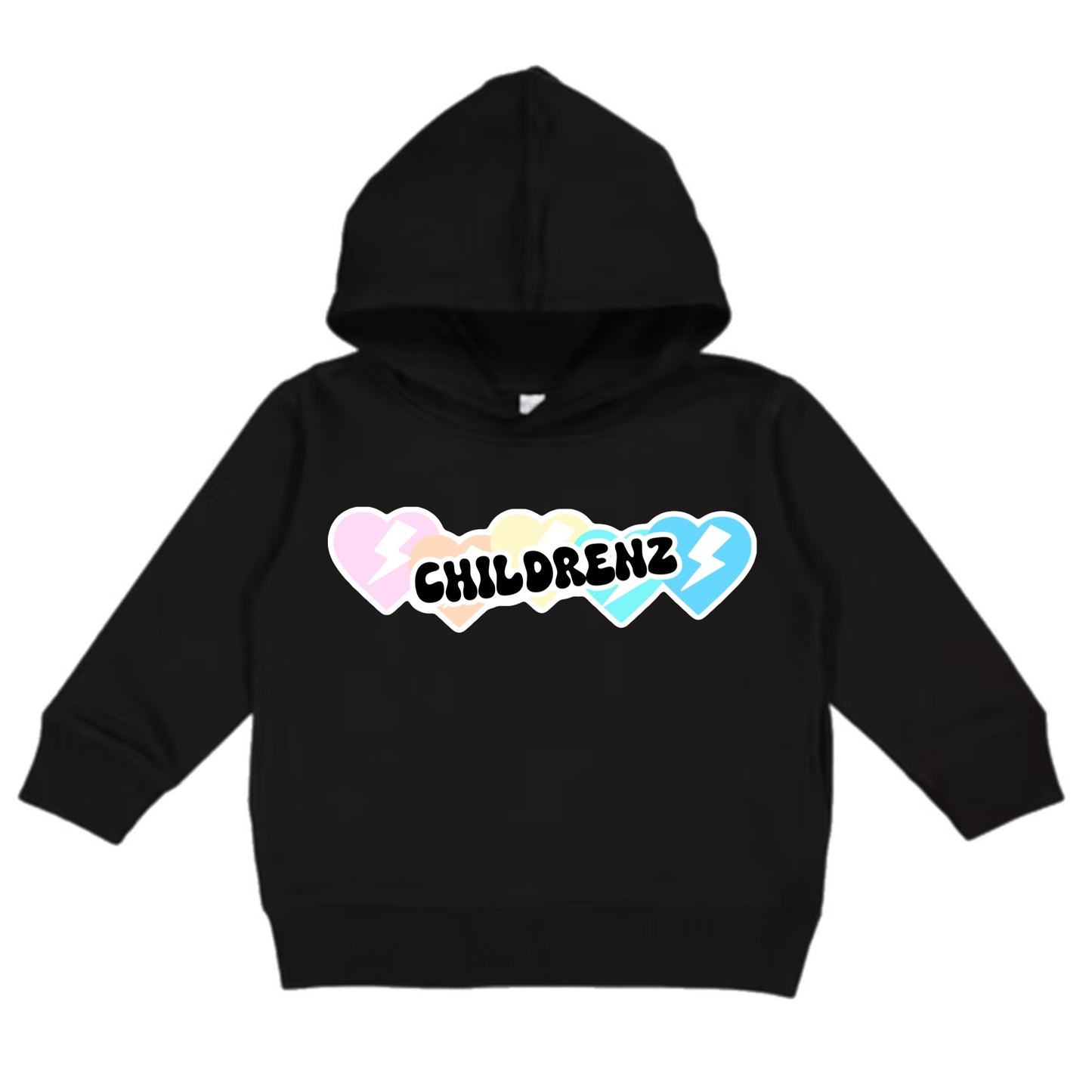 Pastel heart hoodie