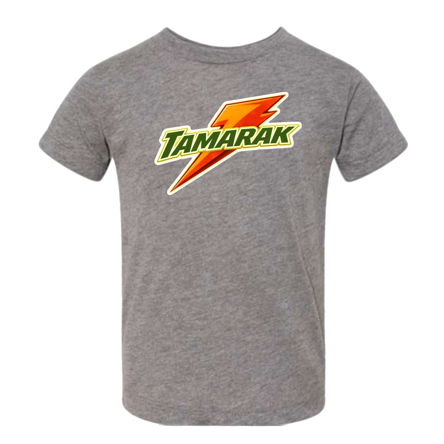 Tamarak boys orange bolt tee