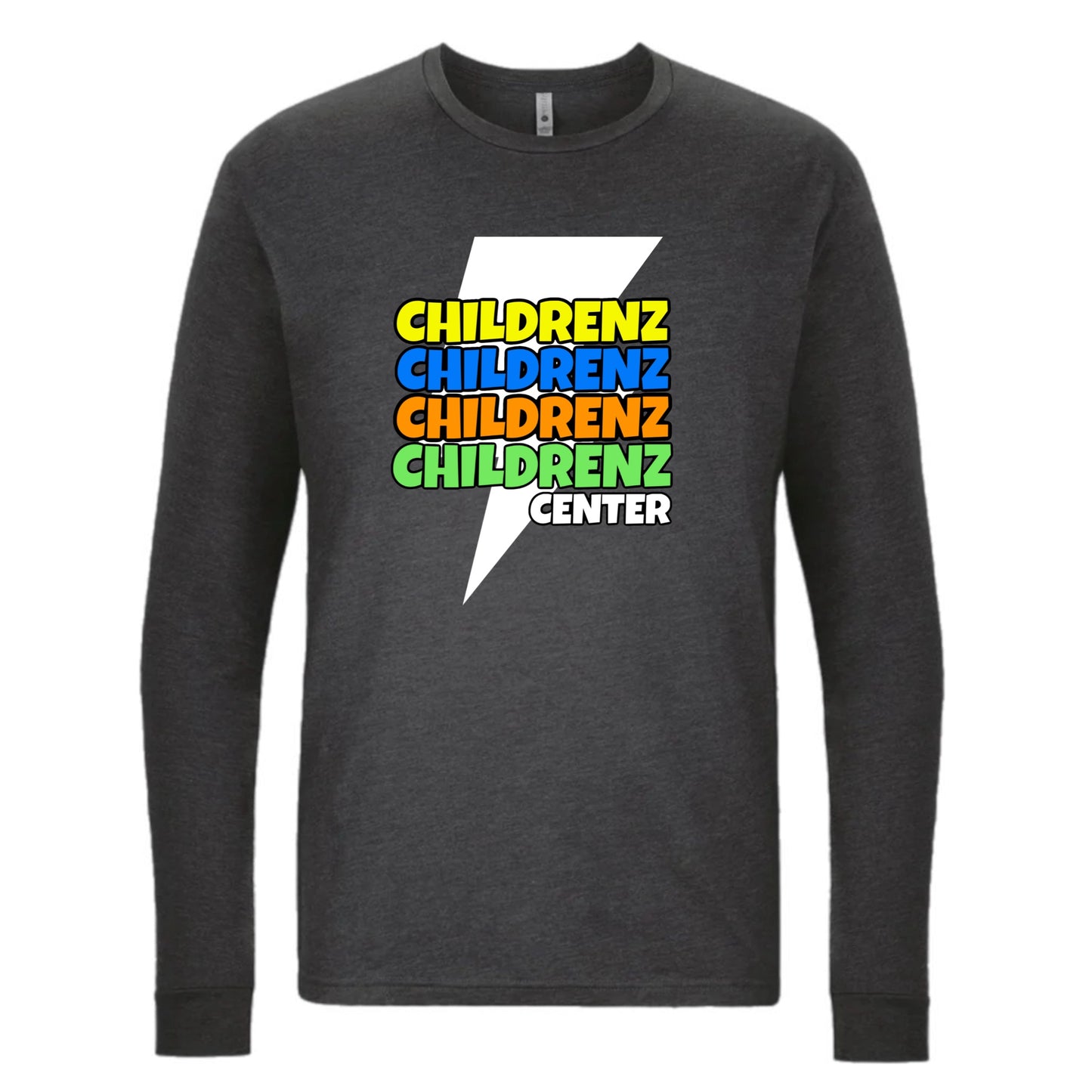 Childrenz Center Neon Bolt Adult Long Sleeve