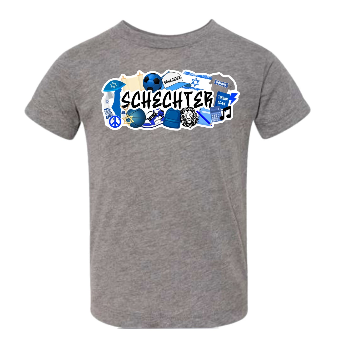 Schechter boys collage tee