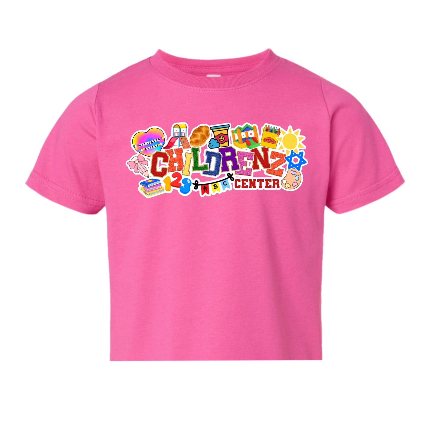 Childrenz Center girls collage tee