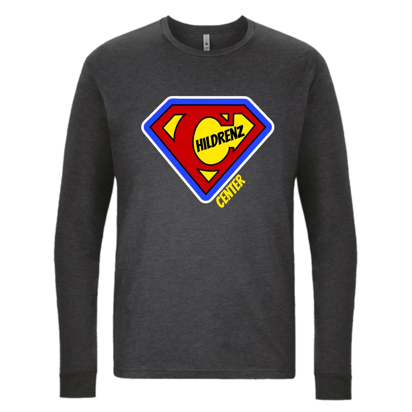 Childrenz Center Super Hero Adult Long Sleeve
