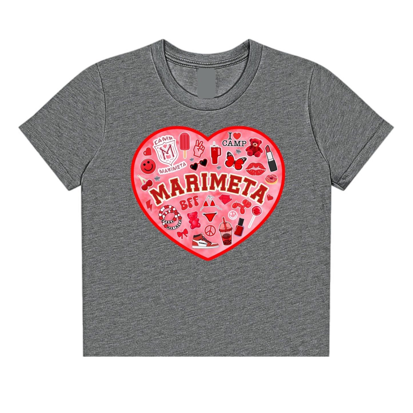 Marimeta heart tee