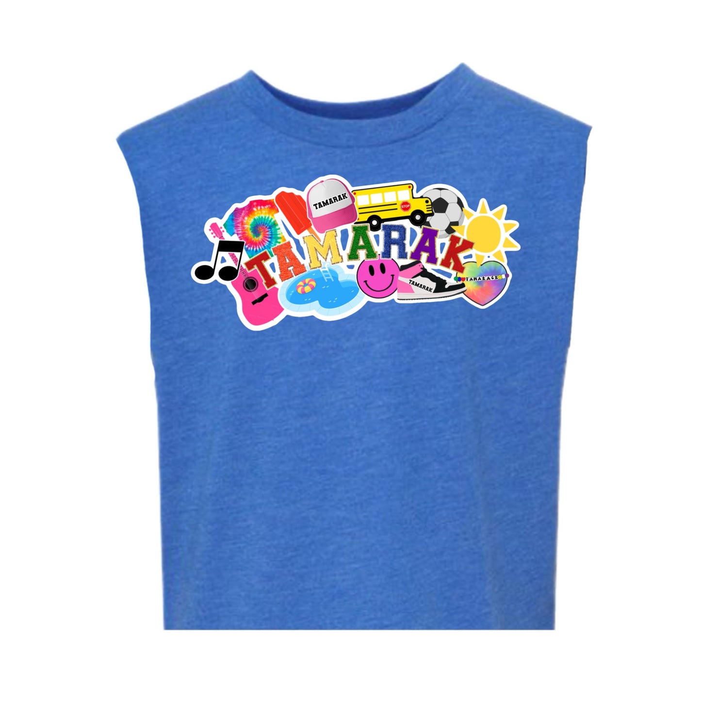 TAMARAK Girls collage tank